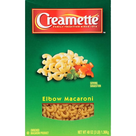 Creamette CRM Elbow Macaroni, PK8 902617